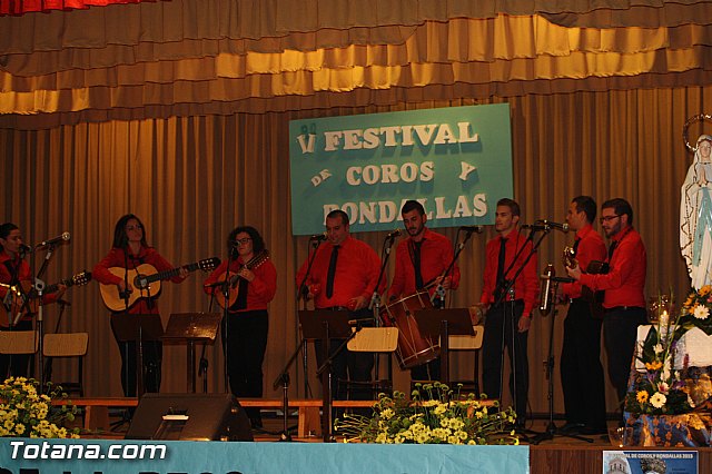 V festival de Coros y Rondallas a beneficio de la delegacin de 