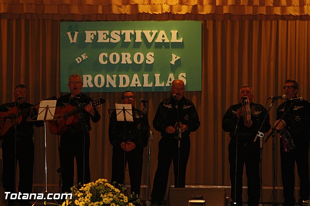 V festival de Coros y Rondallas a beneficio de la delegacin de 