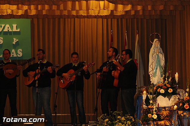 V festival de Coros y Rondallas a beneficio de la delegacin de 