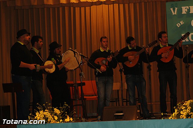 V festival de Coros y Rondallas a beneficio de la delegacin de 