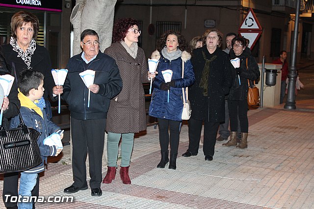 Procesin Virgen de Lourdes Totana 2016 - 17