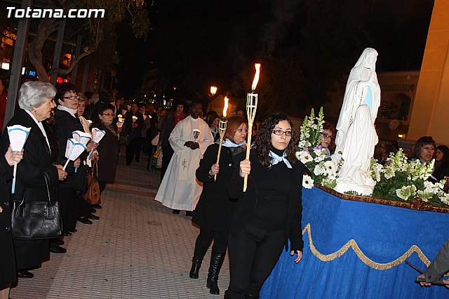 La delegacin de Lourdes de Totana celebra el da de la Virgen - 2014 - 137