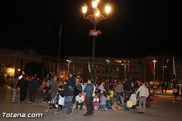 Traslado de pasos. Noche del Lunes Santo 2014 - 2