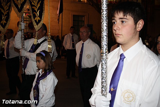 Traslado de pasos. Noche del Lunes Santo 2012 - 13