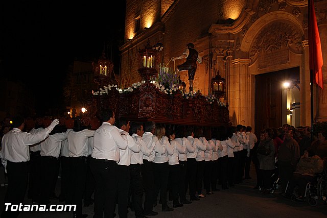 Traslado de pasos. Noche del Lunes Santo 2012 - 81