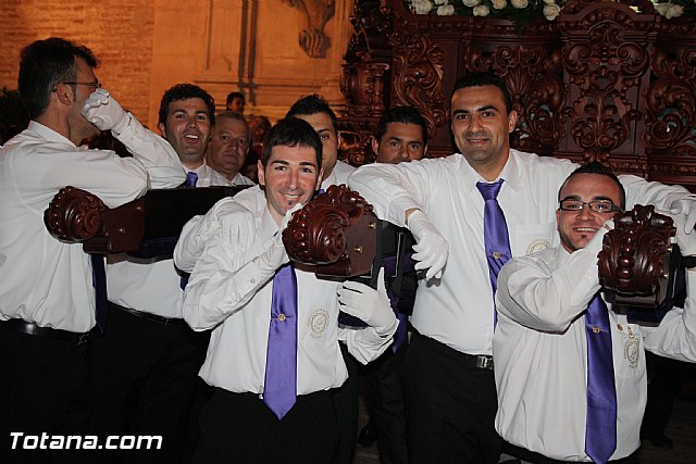 Traslado de pasos. Noche del Lunes Santo 2012 - 83