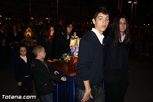 Traslado de pasos. Noche del Lunes Santo 2012 - 90