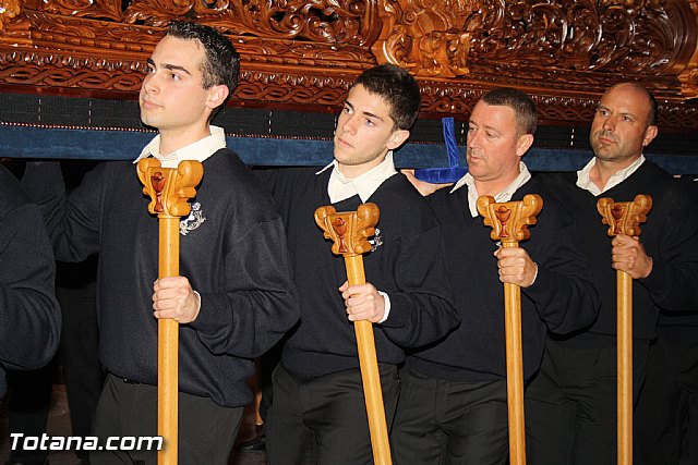 Traslado de pasos. Noche del Lunes Santo 2012 - 124