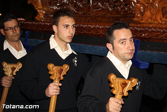 Traslado de pasos. Noche del Lunes Santo 2012 - 137