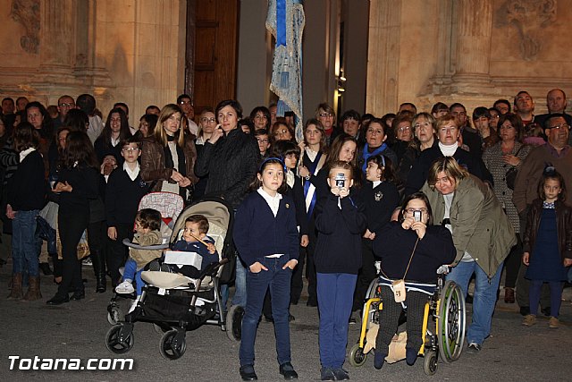 Traslado de pasos. Noche del Lunes Santo 2012 - 143