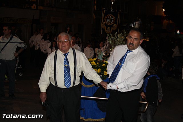 Traslado de pasos. Noche del Lunes Santo 2012 - 154