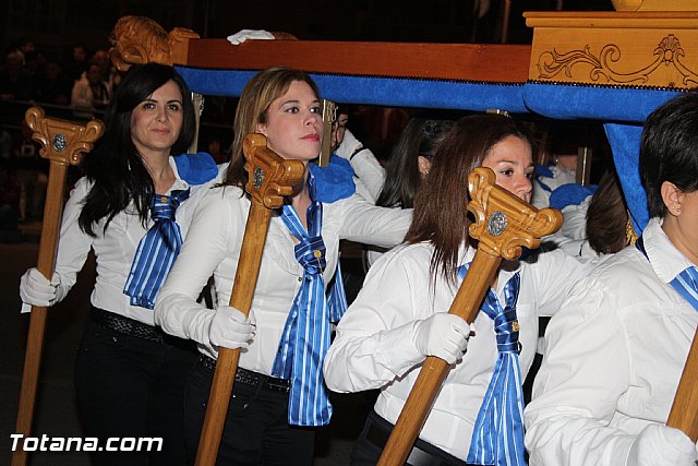 Traslado de pasos. Noche del Lunes Santo 2012 - 199