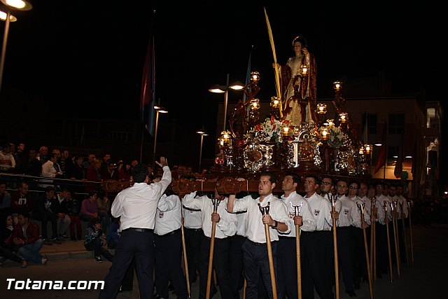 Traslado de pasos. Noche del Lunes Santo 2012 - 244