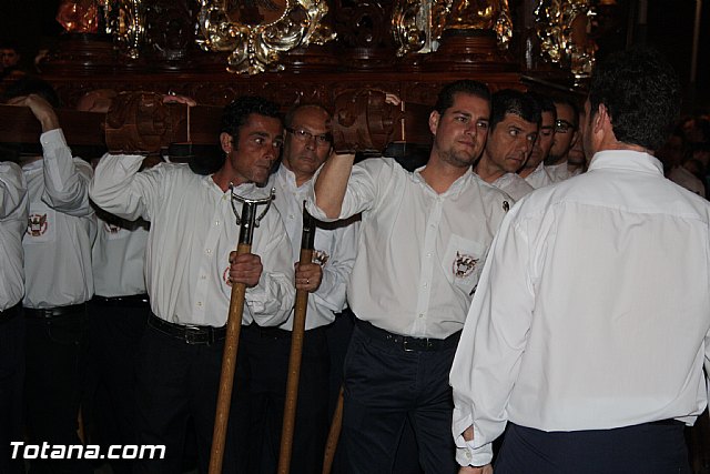 Traslado de pasos. Noche del Lunes Santo 2012 - 248