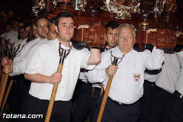 Traslado de pasos. Noche del Lunes Santo 2012 - 249