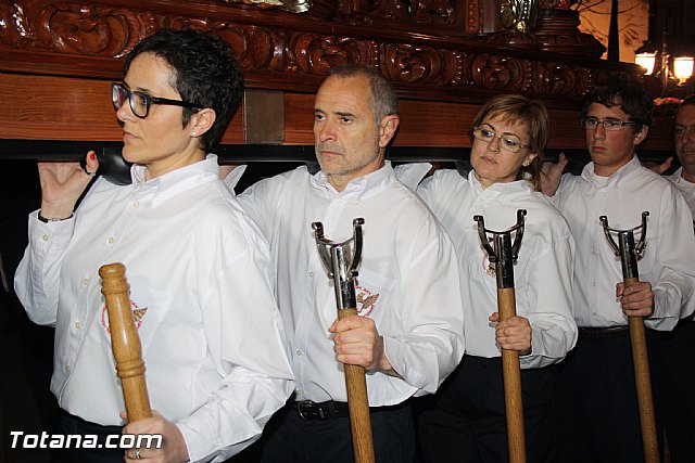 Traslado de pasos. Noche del Lunes Santo 2012 - 263