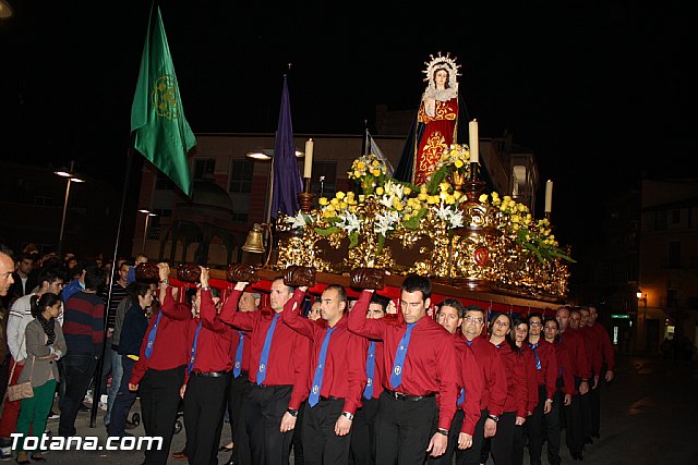 Traslado de pasos. Noche del Lunes Santo 2012 - 314