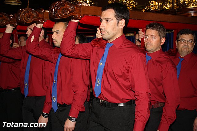 Traslado de pasos. Noche del Lunes Santo 2012 - 316