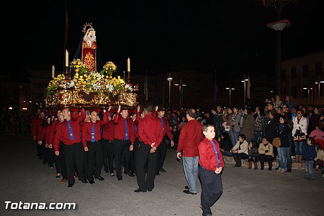 Traslado de pasos. Noche del Lunes Santo 2012 - 341