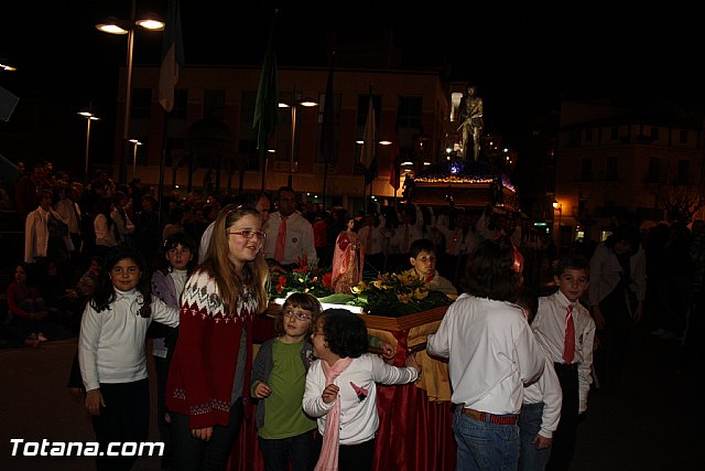 Traslado de pasos. Noche del Lunes Santo 2012 - 374