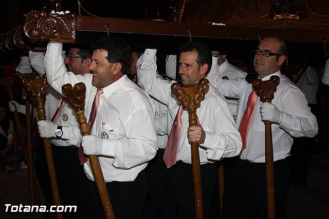 Traslado de pasos. Noche del Lunes Santo 2012 - 377