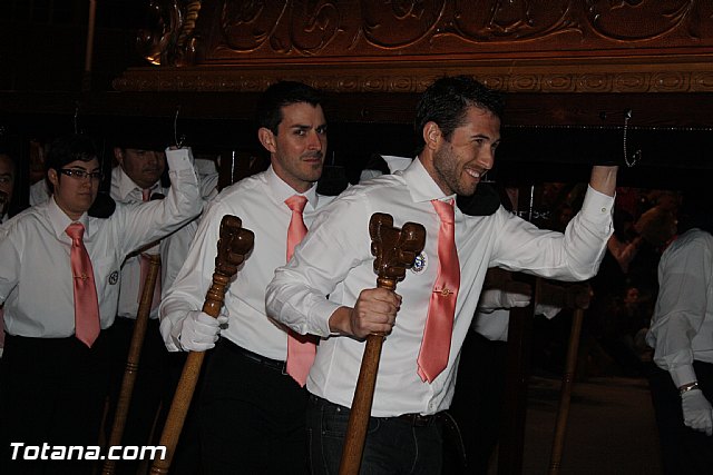 Traslado de pasos. Noche del Lunes Santo 2012 - 387