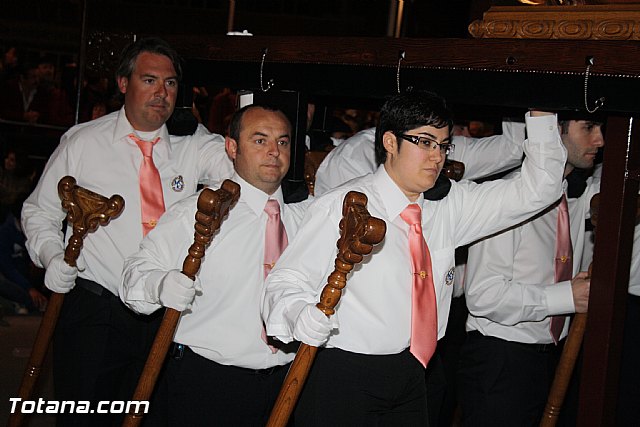 Traslado de pasos. Noche del Lunes Santo 2012 - 388