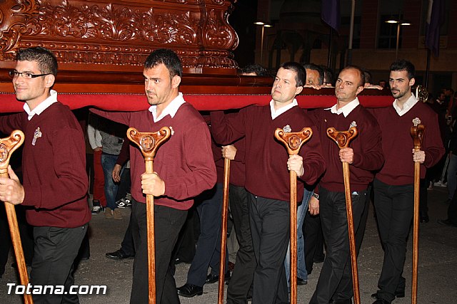 Traslado de pasos. Noche del Lunes Santo 2012 - 439