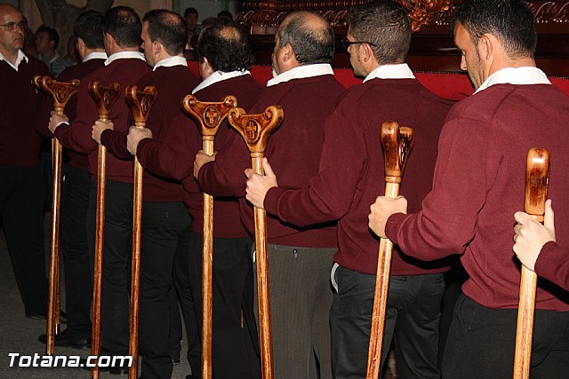 Traslado de pasos. Noche del Lunes Santo 2012 - 444