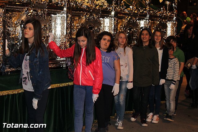 Traslado de pasos. Noche del Lunes Santo 2015 - 486