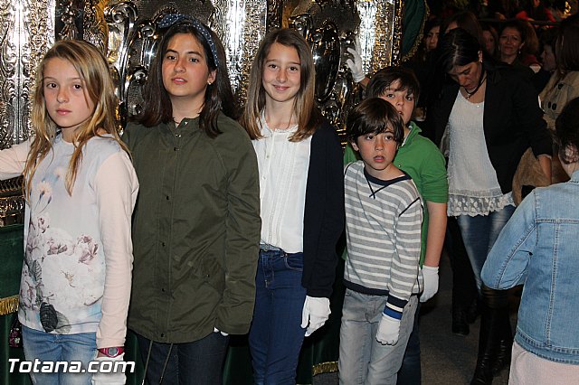 Traslado de pasos. Noche del Lunes Santo 2015 - 489