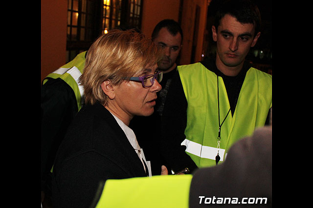 Manifestacin de la Polica Local frente al Consejero de Presidencia y autoridades municipales (Mircoles Santo) - 35