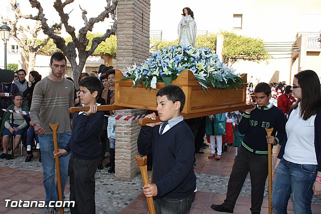 Procesin infantil. Colegio 