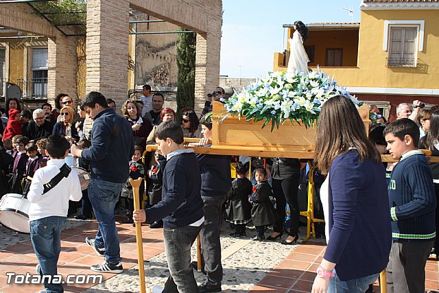 Procesin infantil. Colegio 