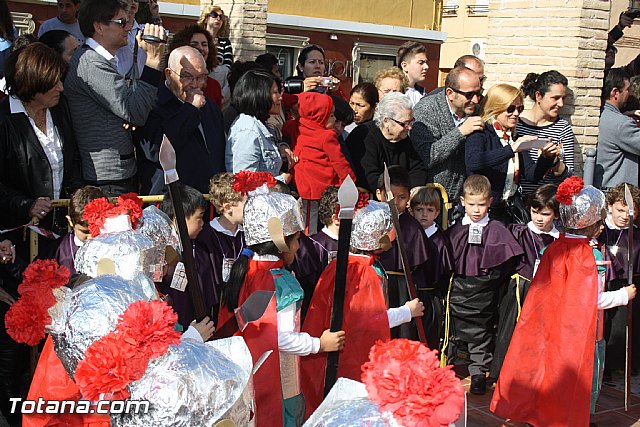 Procesin infantil. Colegio 