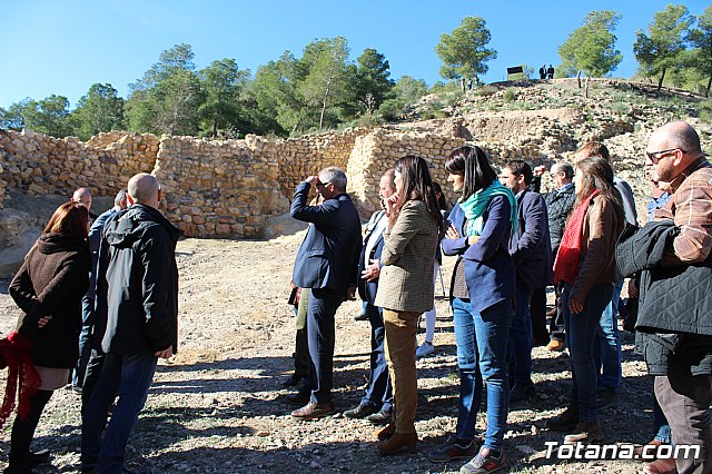 El Ministro de Cultura visita La Bastida - 116
