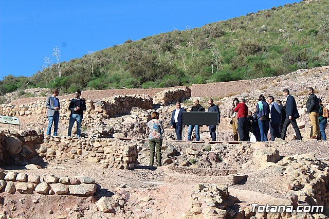 El Ministro de Cultura visita La Bastida - 163
