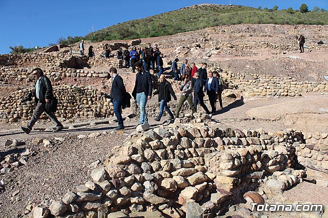 El Ministro de Cultura visita La Bastida - 165