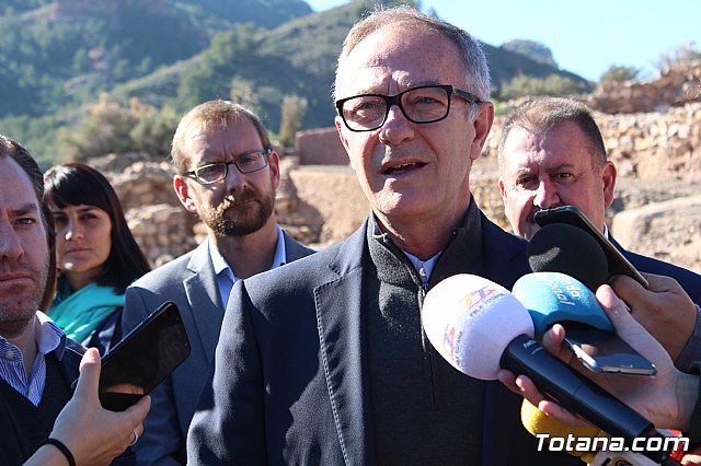 El Ministro de Cultura visita La Bastida - 168