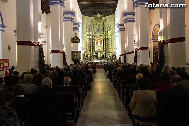 El obispo presidió la concelebración eucarística en honor a Santa Eulalia 2011 - 1