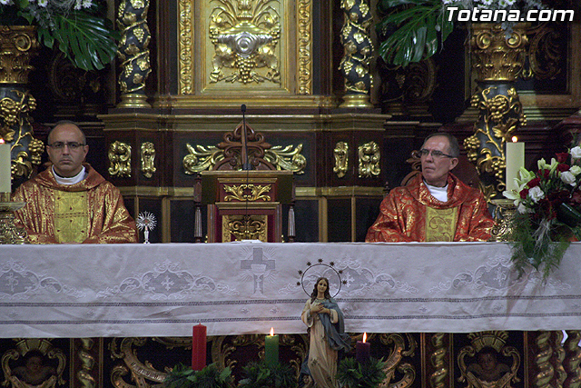 El obispo presidi la concelebracin eucarstica en honor a Santa Eulalia 2011 - 18