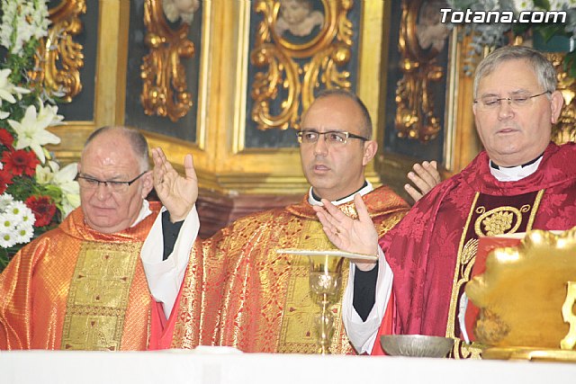 El obispo presidi la concelebracin eucarstica en honor a Santa Eulalia 2011 - 32