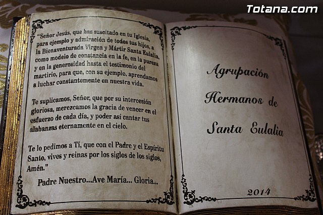 Santa misa presidida por el Obispo. Santa Eulalia 2014 - 4