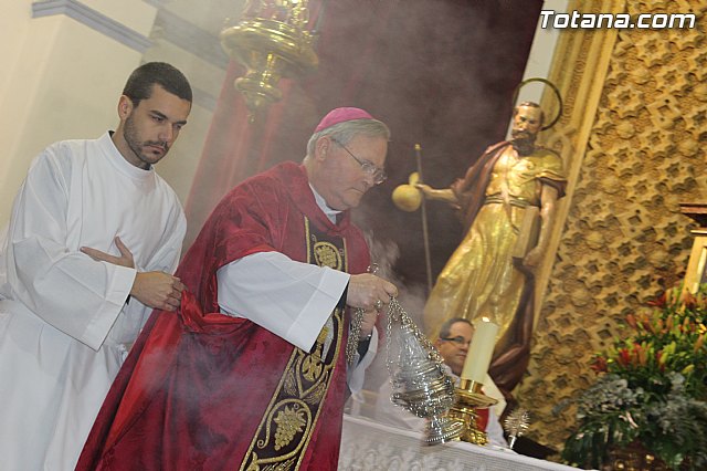 Santa misa presidida por el Obispo. Santa Eulalia 2014 - 48
