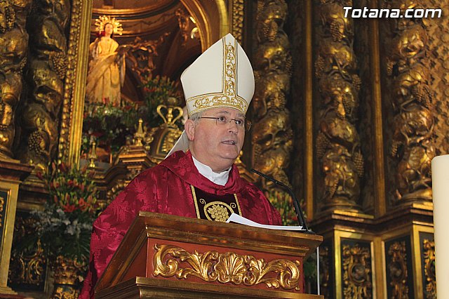 Santa misa presidida por el Obispo. Santa Eulalia 2014 - 85