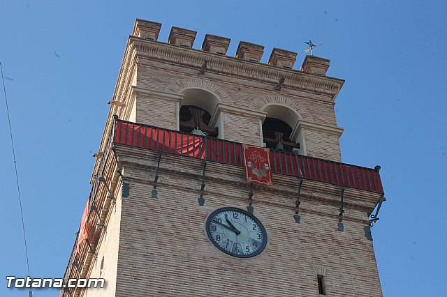 El obispo de la dicesis de Cartagena preside la misa en la festividad de la Patrona de Totana, Santa Eulalia de Mrida - 2016 - 2