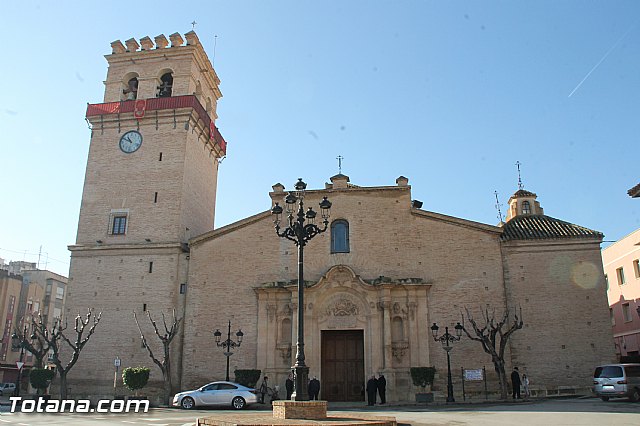 El obispo de la dicesis de Cartagena preside la misa en la festividad de la Patrona de Totana, Santa Eulalia de Mrida - 2016 - 4