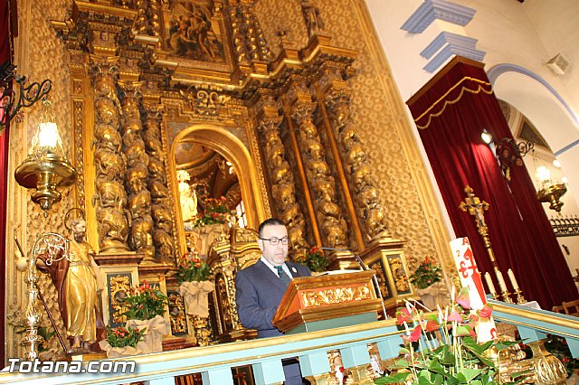 El obispo de la dicesis de Cartagena preside la misa en la festividad de la Patrona de Totana, Santa Eulalia de Mrida - 2016 - 14