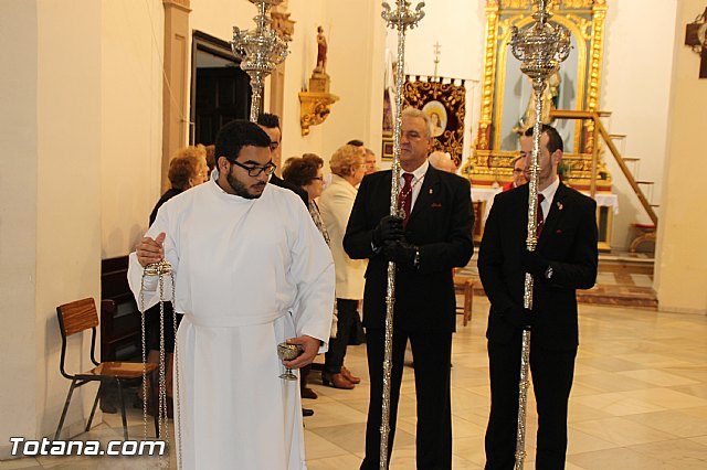 El obispo de la dicesis de Cartagena preside la misa en la festividad de la Patrona de Totana, Santa Eulalia de Mrida - 2016 - 16