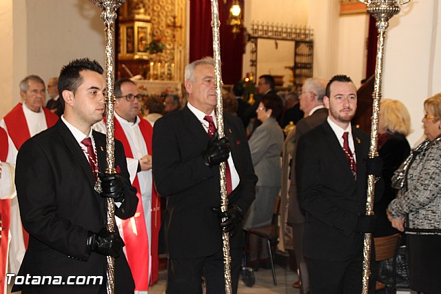 El obispo de la dicesis de Cartagena preside la misa en la festividad de la Patrona de Totana, Santa Eulalia de Mrida - 2016 - 20